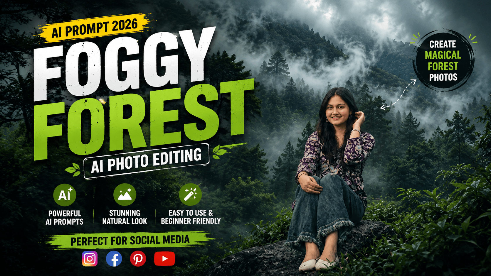 Foggy Forest AI Prompt 2026
