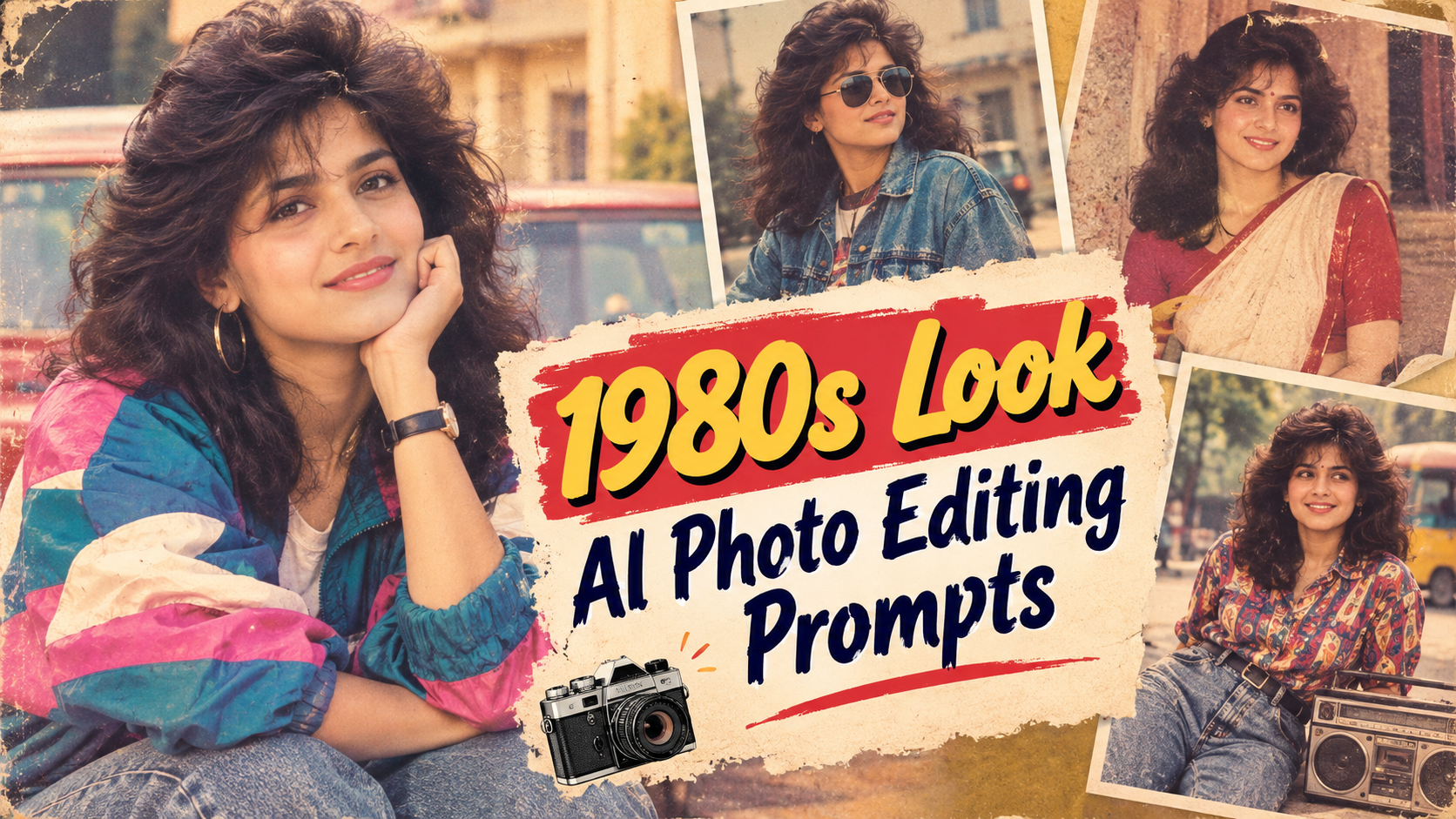 1980s Look AI Photo Editing Prompts